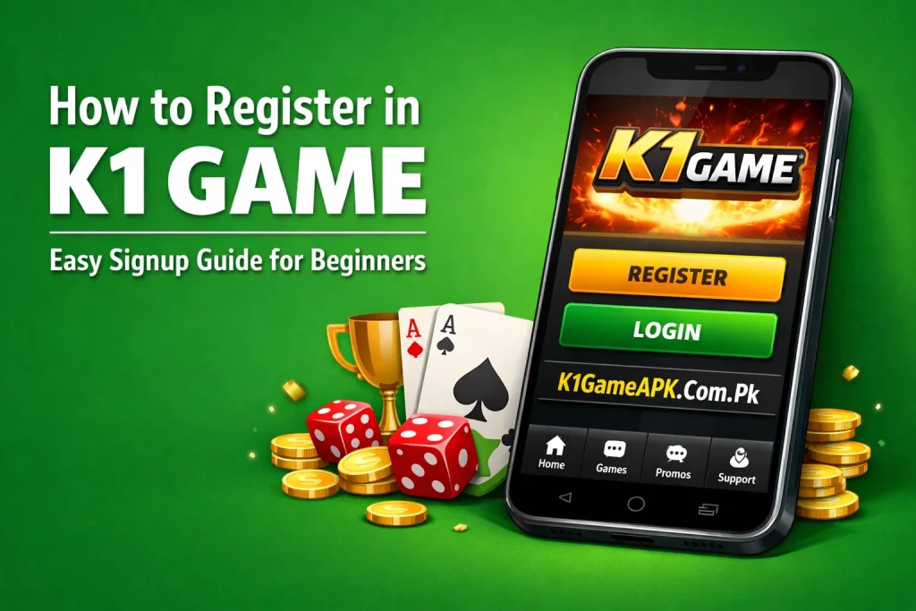 Register in K1 Game
